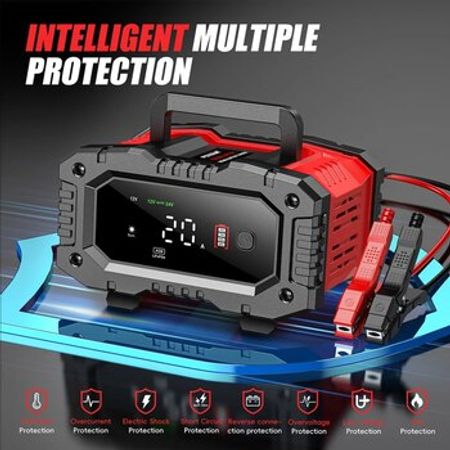 Akkumulyatoru şarj edici 10A 12V/24V