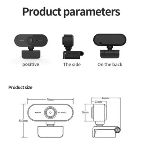 Web kamera "1080P HD Mini Webcam"
