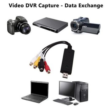 USB Video Audio Converter Capture Card