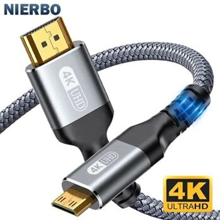 Mini HDMI to HDMI 4K kabel. – Kompüter aksesuarları – ucuztap.az