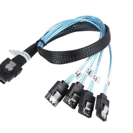 Mini-SAS SFF-8087 To 4 sata kabeli