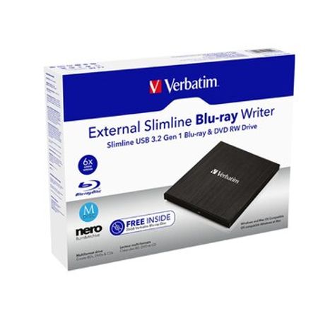 Xarici Blu-ray writer Verbatim BD-DVD/CD – Masaüstü kompüterlər – ucuztap.az