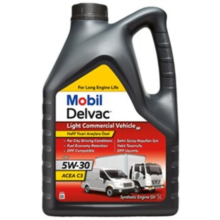 Mobil Delvac Light Commercial Vehicle M 5W30 5 LT mühərrik yağı – Ehtiyat hissələri – ucuztap.az