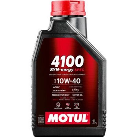Mühərrik yağı Motul 4100 SYN-NERGY SPEC 10W40 1L – Ehtiyat hissələri – ucuztap.az