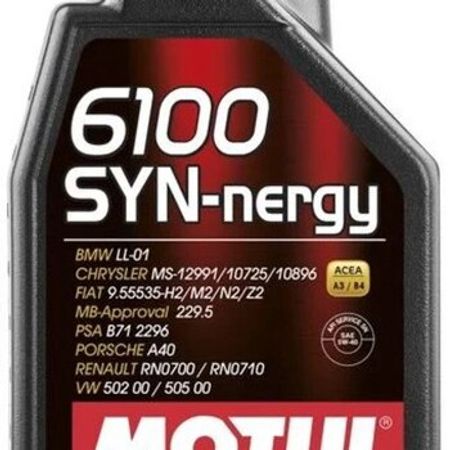Motul 6100 Syn-Nergy 5W40 1Lt mühərrik yağı – Ehtiyat hissələri – ucuztap.az