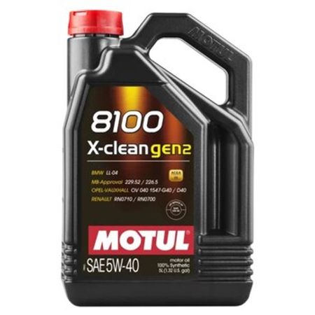 Motul 8100 X-Clean GEN2 5W40 5Lt mühərrik yağı – Ehtiyat hissələri – ucuztap.az