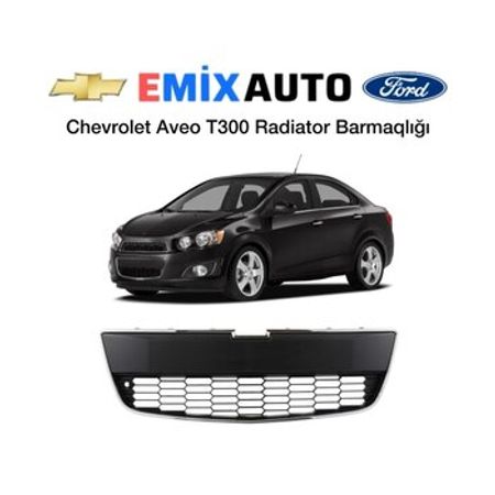 "Chevrolet Aveo T300" radiator barmaqlığı