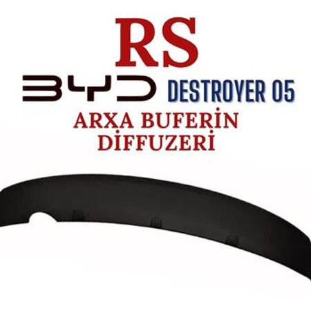 BYD Destroyer 05 arxa buferin diffuzeri