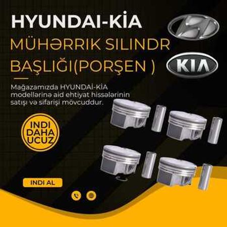 Kia, Hyundai porşeni – Ehtiyat hissələri – ucuztap.az