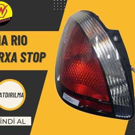 "Kia Rio" arxa stopları