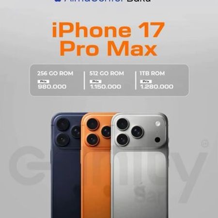 Apple iPhone 17 Pro Max Cosmic Orange 256GB/12GB – Telefonlar – ucuztap.az