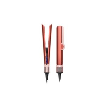 Dyson AirStrait straightener Strawberry Brozne