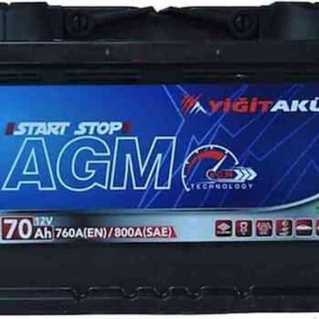 Akkumulyator "Yigit akü agm 70 ah"