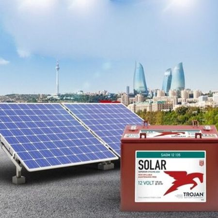 "Solar 12 v 135 AH" akkumulyatoru