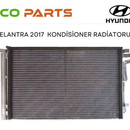 "Hyundai Elantra 2016-2018" kondisioner radiatoru