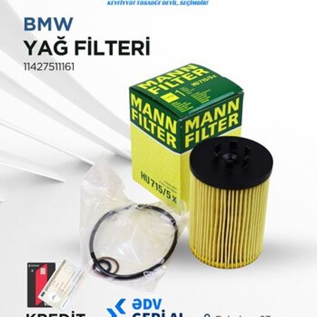 "BMW N62" yağ filteri
