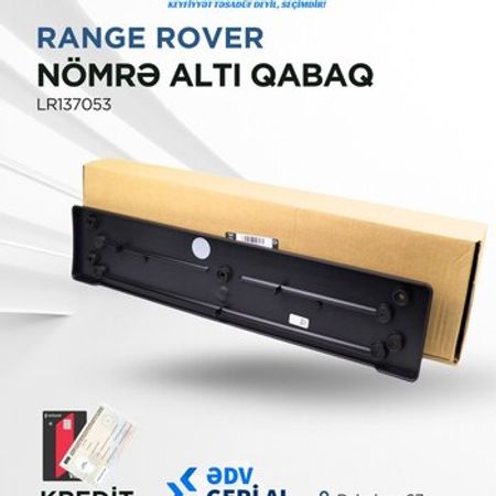 Land Rover Defender nömrə altı qabaq