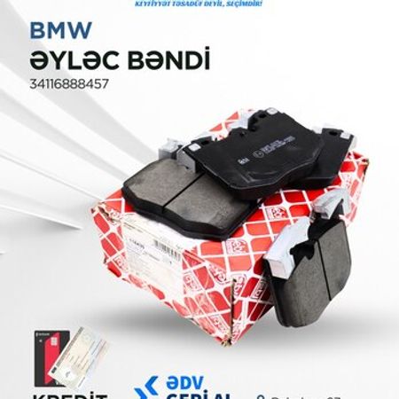 "BMW G05" ön əyləc bəndi