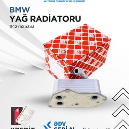 "BMW N20, N52" yağ radiatoru