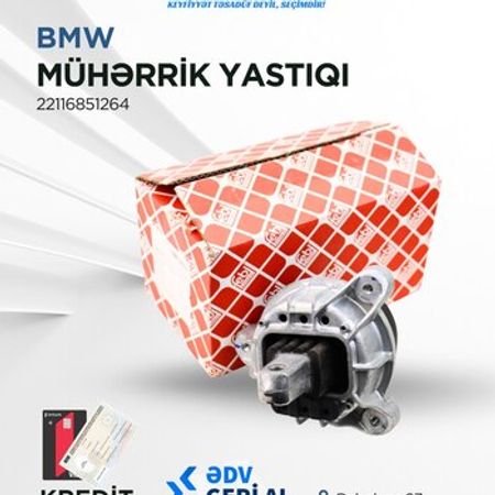 BMW F10 N63 sağ mühərrik yastığı