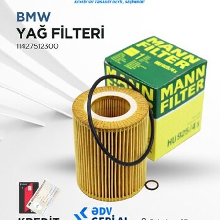"BMW M54, BMW M52" yağ filteri
