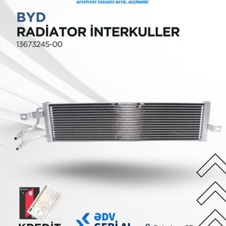 "BYD" radiator interkulleri