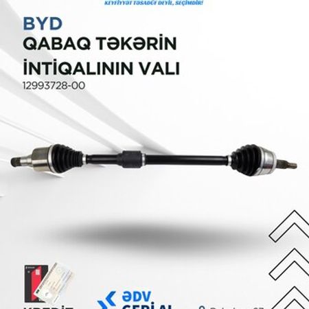 BYD ön sağ təkərin intiqalının valı