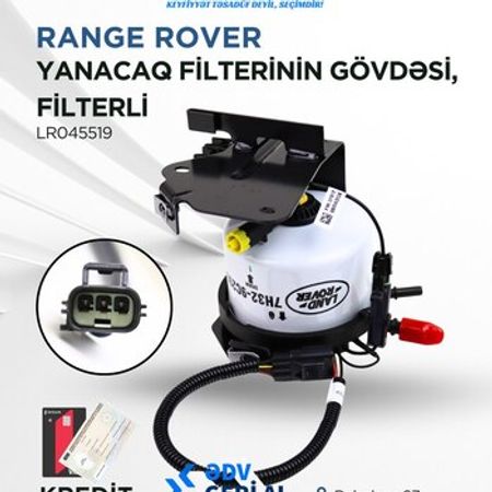 "Land Rover 3.0d" yanacağ filtirinin gövdəsi