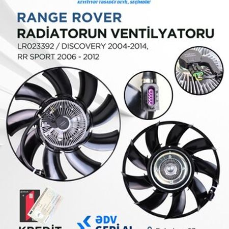 "Land Rover Discovery, Sport" radiatorun pəri