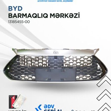 BYD Qin Plus Barmaqlıq mərkəzi