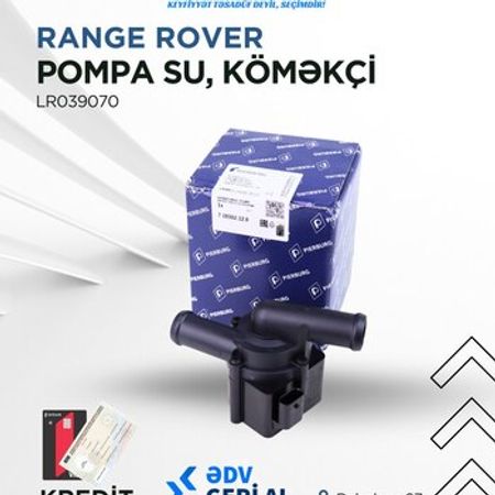 "Land Rover" su pompası