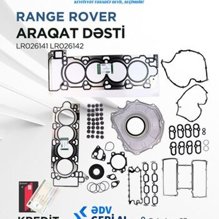 Land Rover araqat dəsti 5.0SC
