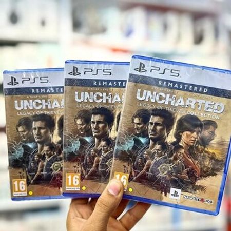 PS5 üçün "UNCHARTED" oyun diskləri