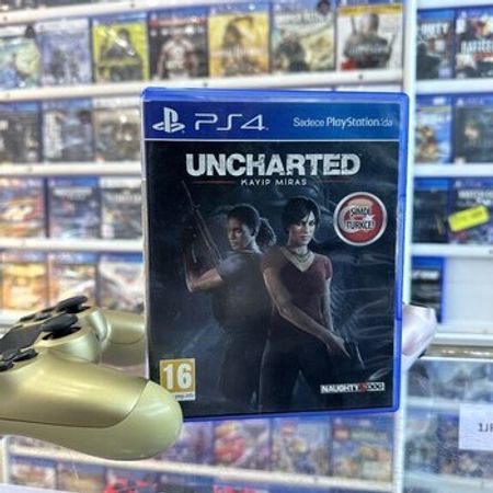 PS4 üçün "Uncharted Lost legasy" oyun diski