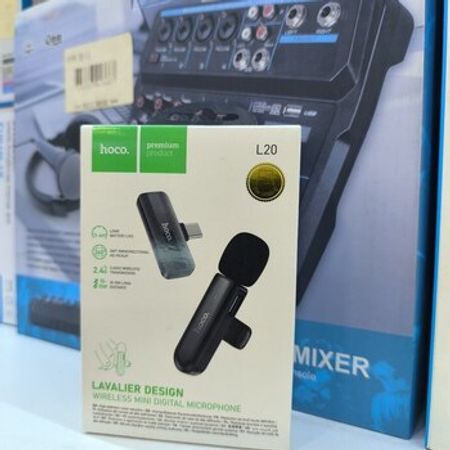 Telefon üçün yaxa mikrofonu HOCO L20 – Audio və video – ucuztap.az