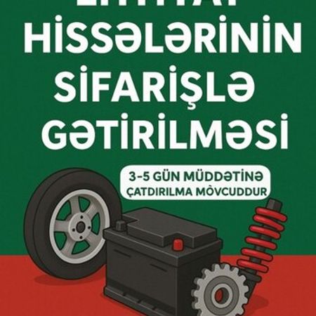 Ehtiyat hissələri sifarişi