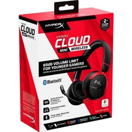 Qulaqlıq HyperX Cloud Mini Black Wireless Gaming Headset (7G8F1AA)