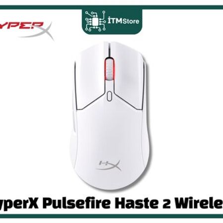 Mouse HyperX Pulsefire Haste 2 Wireless White