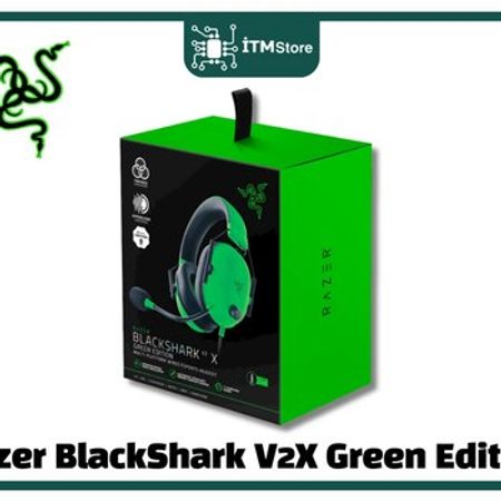 Qulaqlıqlar Razer BlackShark V2 X Green Edition RZ04-03240600-R3M1