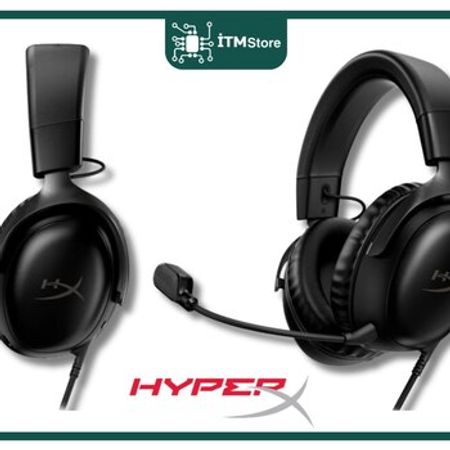 HyperX Cloud III Gaming Headset (Black) (727A8AA)