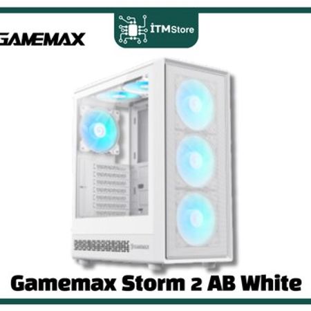 Gamemax Storm 2 AB White – Masaüstü kompüterlər – ucuztap.az