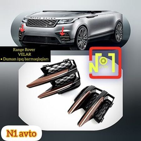"Range Rover VELAR" duman işığı barmaqlığı