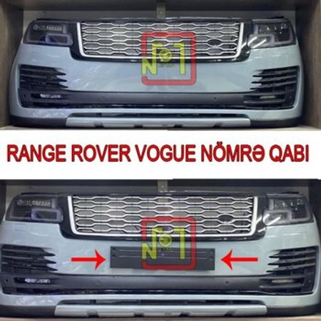 "Range Rover Vogue" nömrə qabı