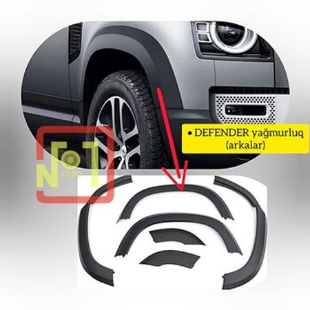 "Land Rover Defender" yağmurluq (arkalar)