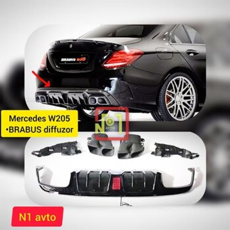 Mercedes W205 diffuzeri – Ehtiyat hissələri – ucuztap.az