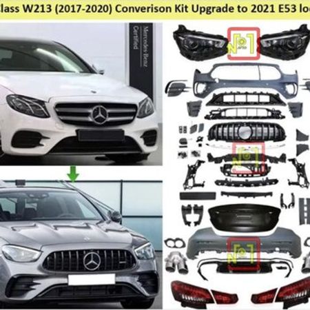 "Mercedes W213" body kiti
