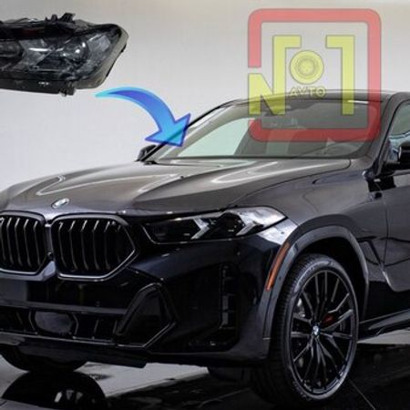 "BMW G05" faraları Black Editon