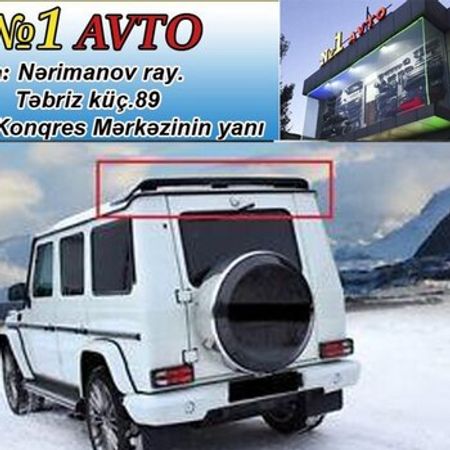 Mercedes G class arxa spoyleri – Ehtiyat hissələri – ucuztap.az