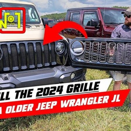 "Jeep Wrangler" radiator barmaqlığı