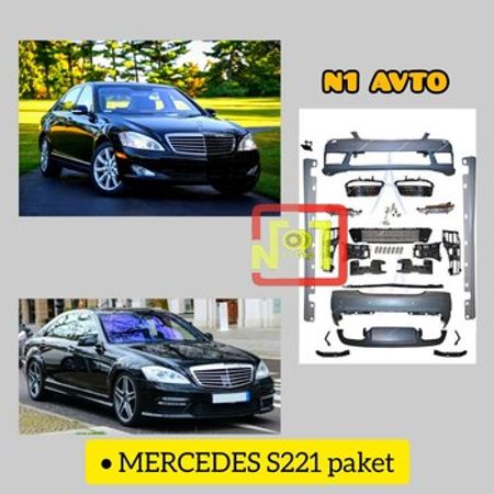"Mercedes S221 S-Class" body kit